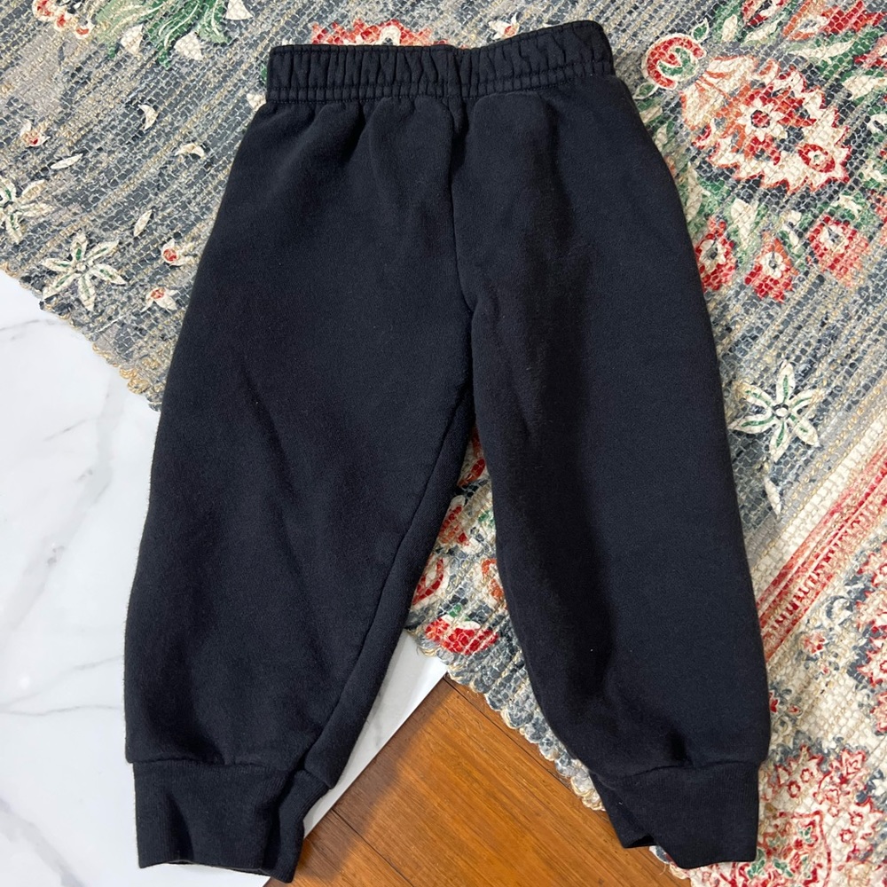 Garanimals black elastic waistband toddler joggers sweatpants